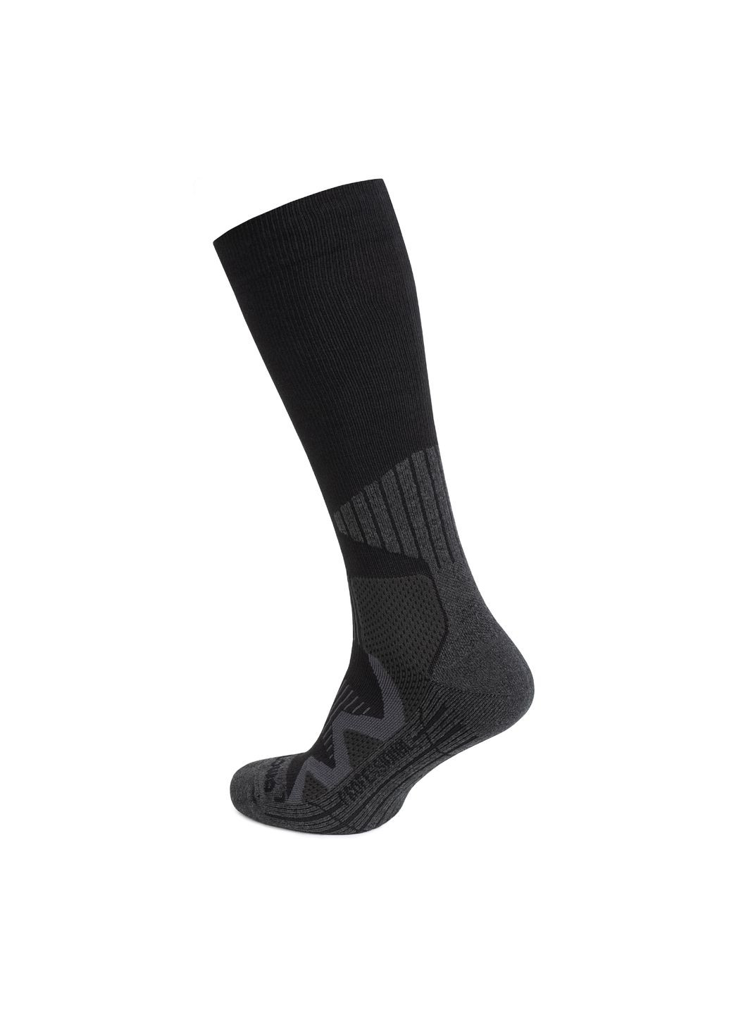 Чорні шкарпетки трекінгові compression pro black Lowa (365715840)