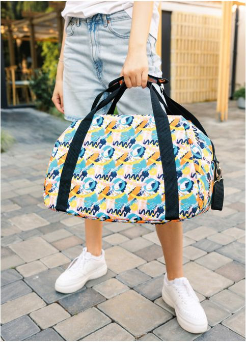 Спортивная сумка Vogue ПРИНТ "Abstract" (R-90221711-VS) Sambag (302450129)