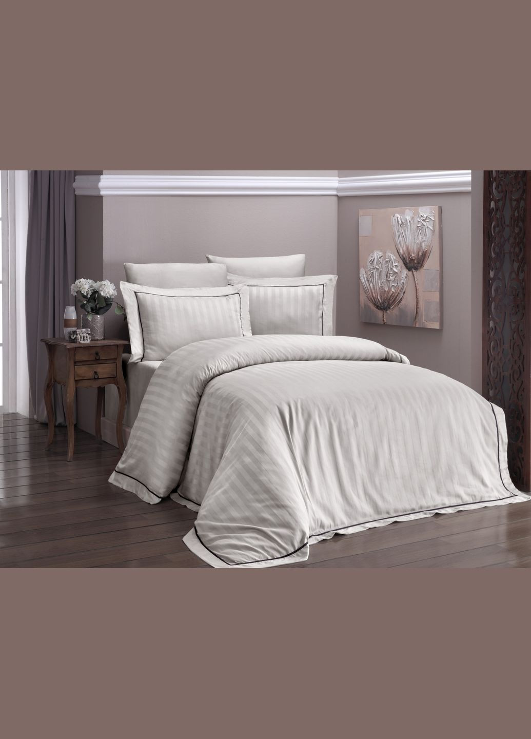Постельное белье Cotton Deluxe Satin 160х220 см First Choice (327879000)