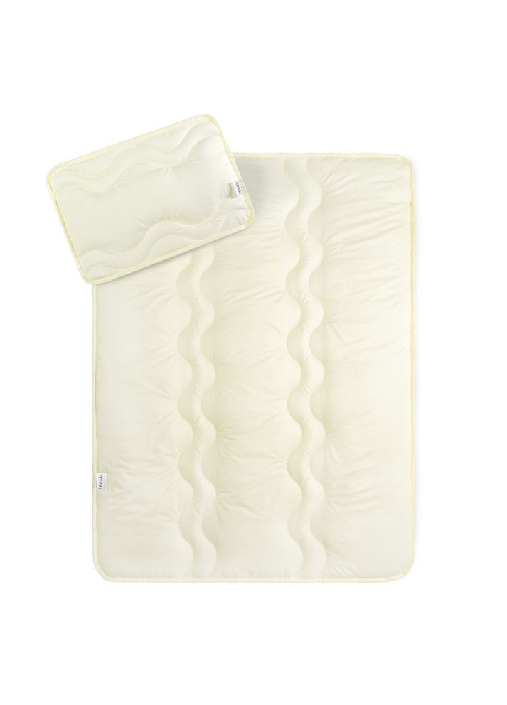 Набор детский в кроватку Comfort одеяло 100х135 см и подушка 40х60 см теплое одеяло антиаллергенное PAPAELLA (362587186)