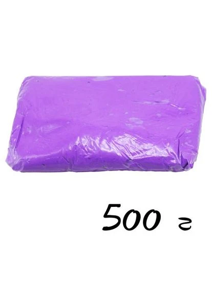 Тісто для ліплення фіолетове, 500 г Generic (377813761)