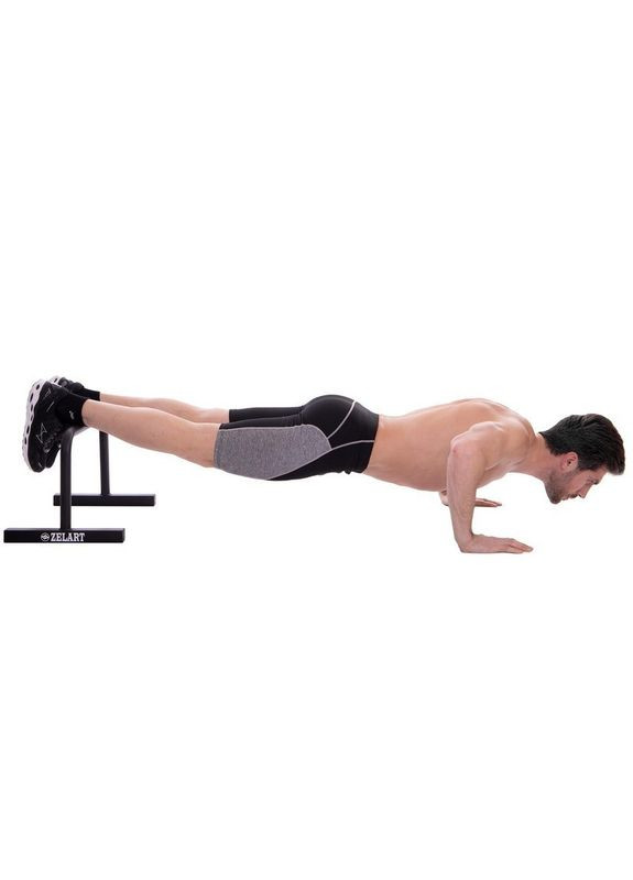 Упоры для отжиманий и тренировок пресса от пола металлические 2277 Zelart (297668908)