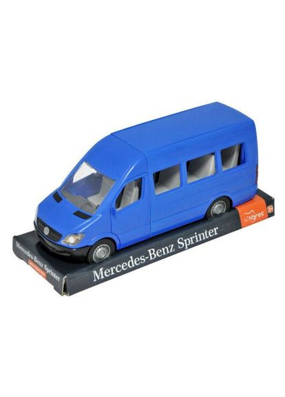 Іграшка дитяча Tigres Mercedes-Benz Sprinter автобус пасажирський на планшетці 1:24 (39706) Тигрес (365545729)