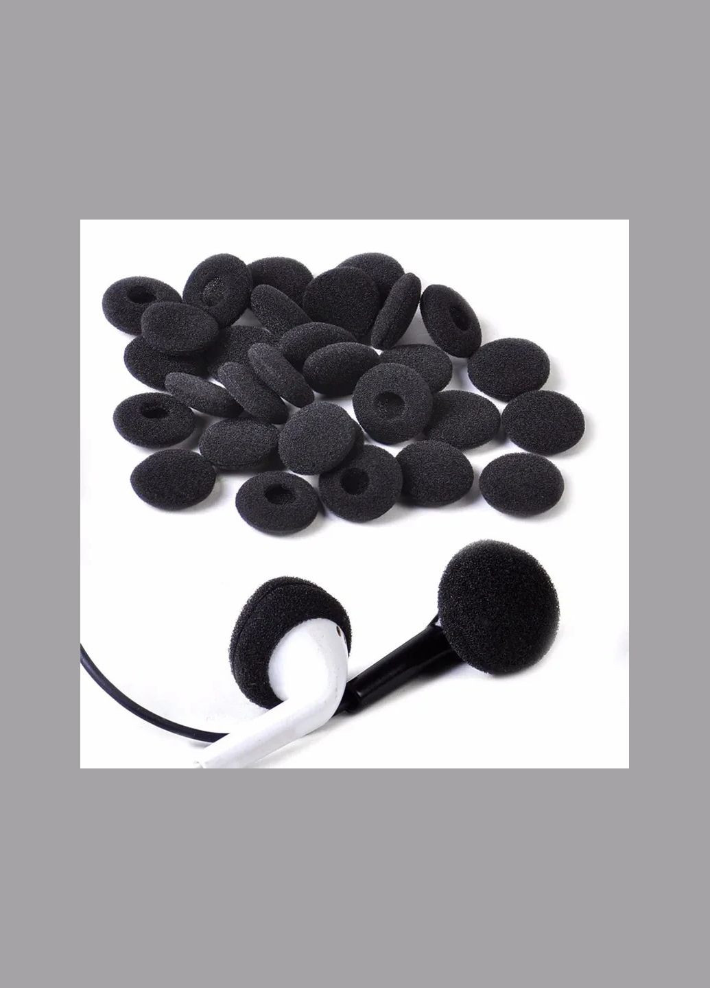 Амбушюры поролоновые 18мм для вкладышей 20шт.\10пар Sennheiser (346059304)