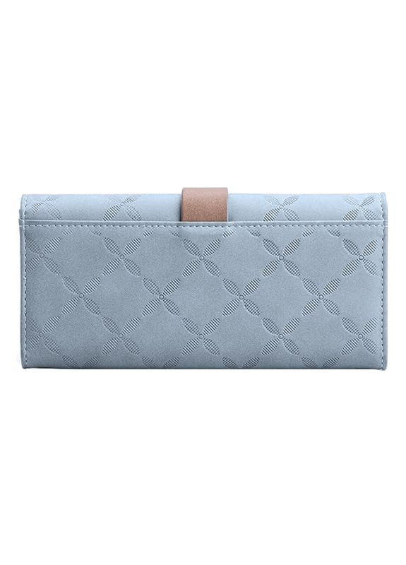 Женский кошелек PT18-989 Blue клатч с пряжкой повседневный 3шт Prettyzys (352012483)