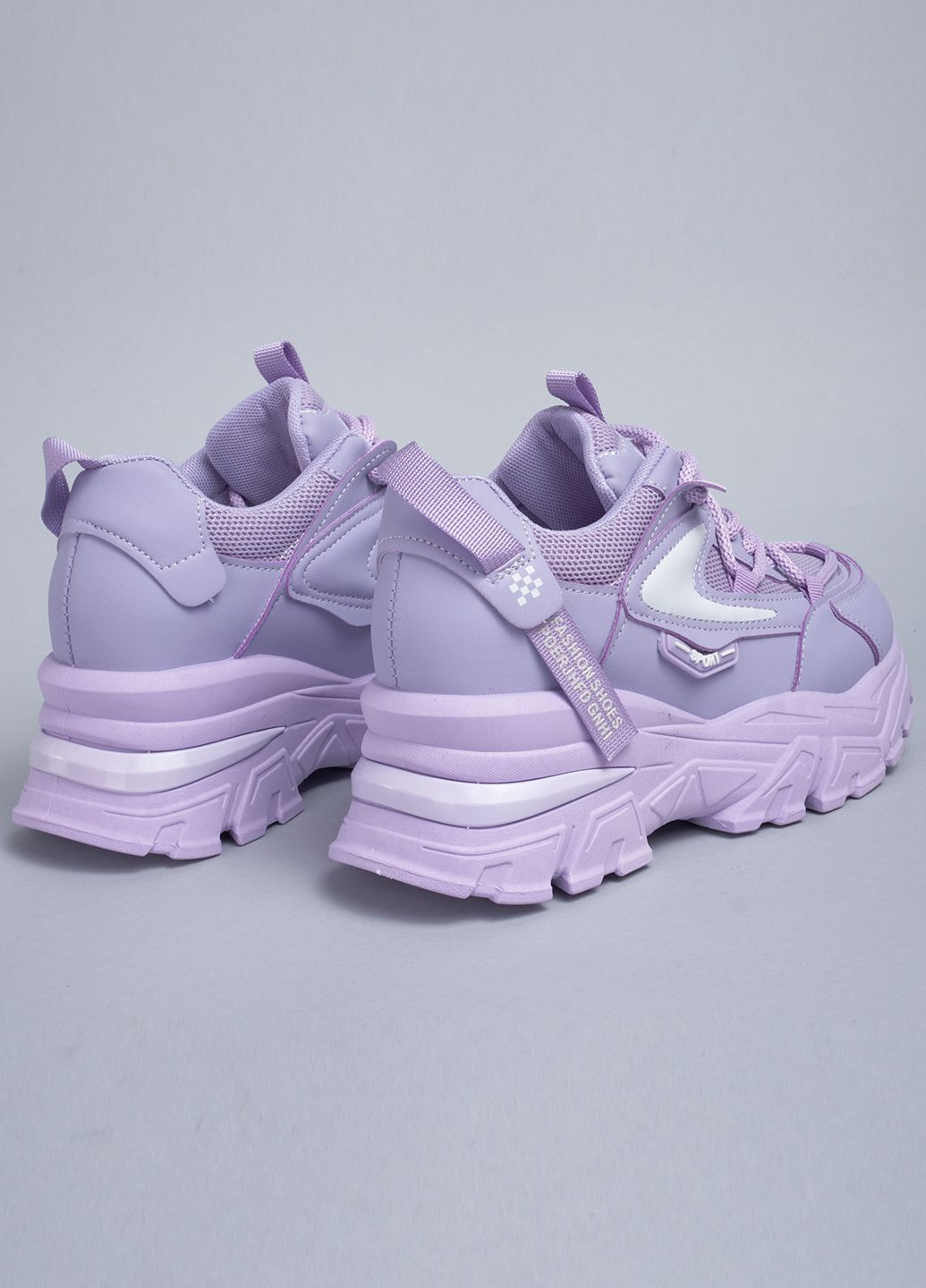 Фиолетовые демисезонные кроссовки женские 343253 Power