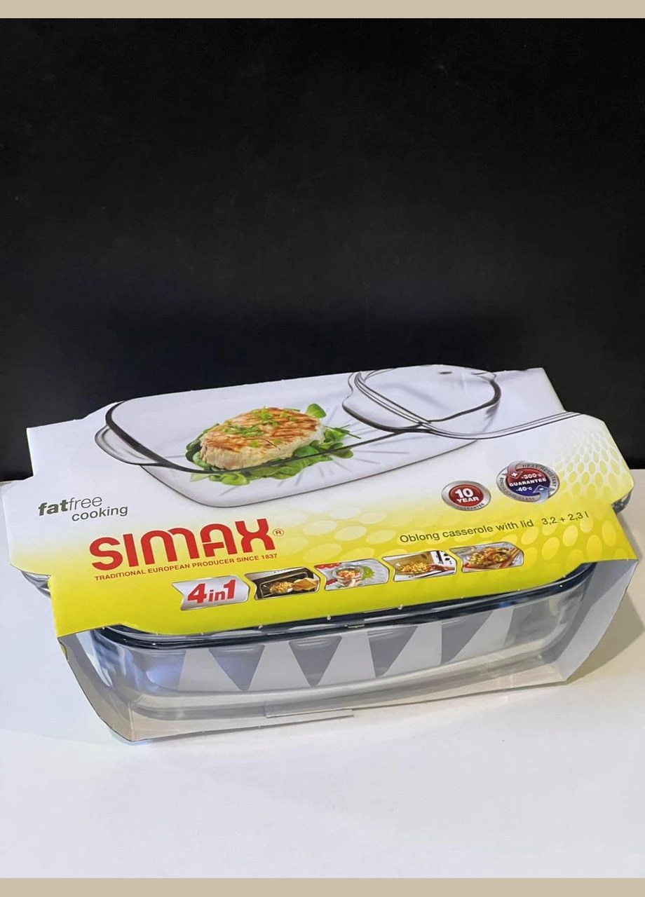 Гусятниця з кришкою 7356/7366P 3.2+2,3л Simax (337165952)