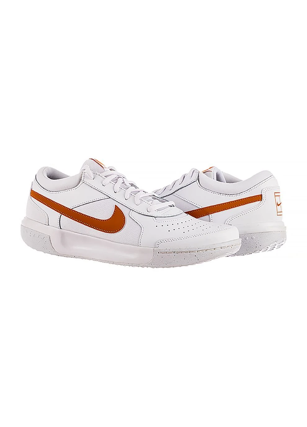 Білі чоловічі кросівки zoom court lite 3 білий демісезон Nike