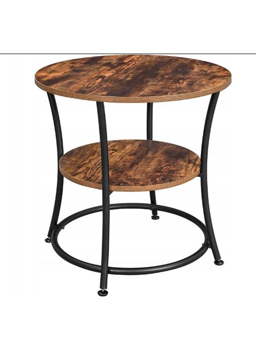 Журнальний столик Vasagle 55 x 55 x 55см в стилі Loft Leobert (301865798)