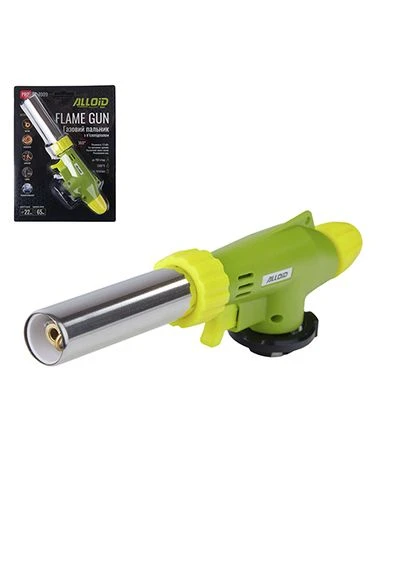 Pro. Газовая горелка FG-7009, керамическое сопло 22мм, 360 град Alloid (386228411)