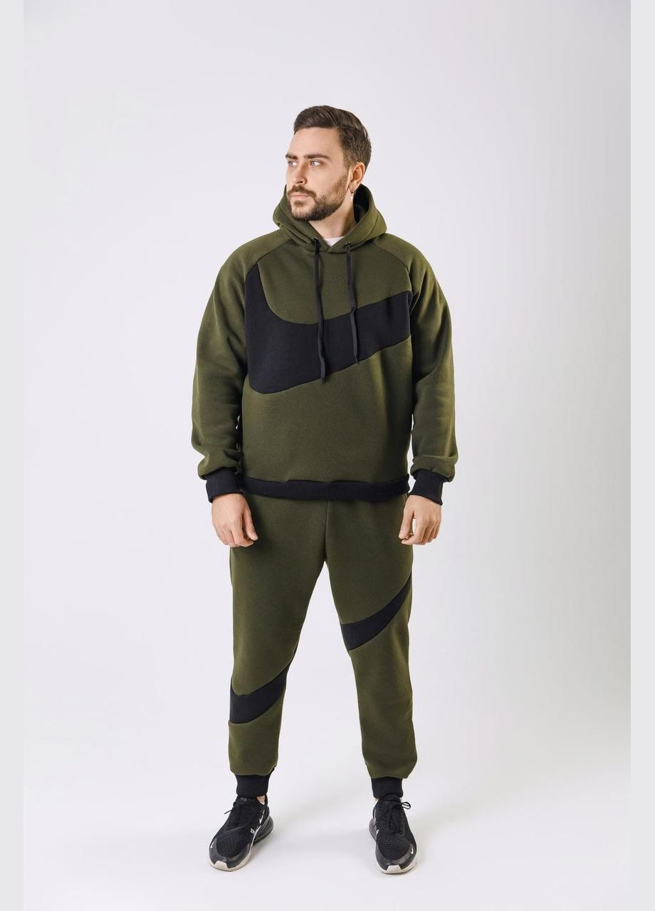 Чоловічий спортивний костюм хакі No Brand (367982297)