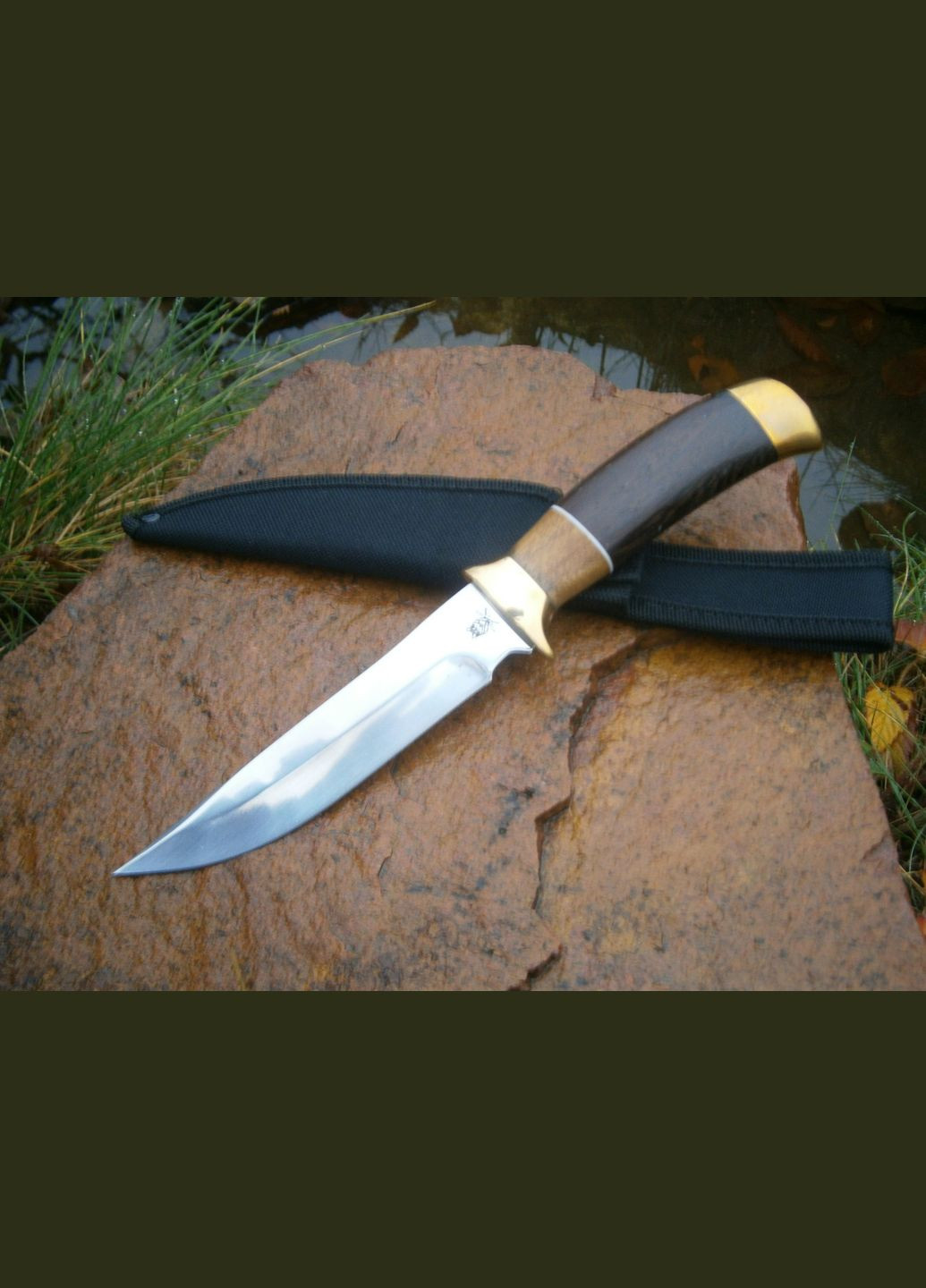 Ніж мисливський Wolf Gold Н-783 в чохлі 27 см No Brand (314710281)