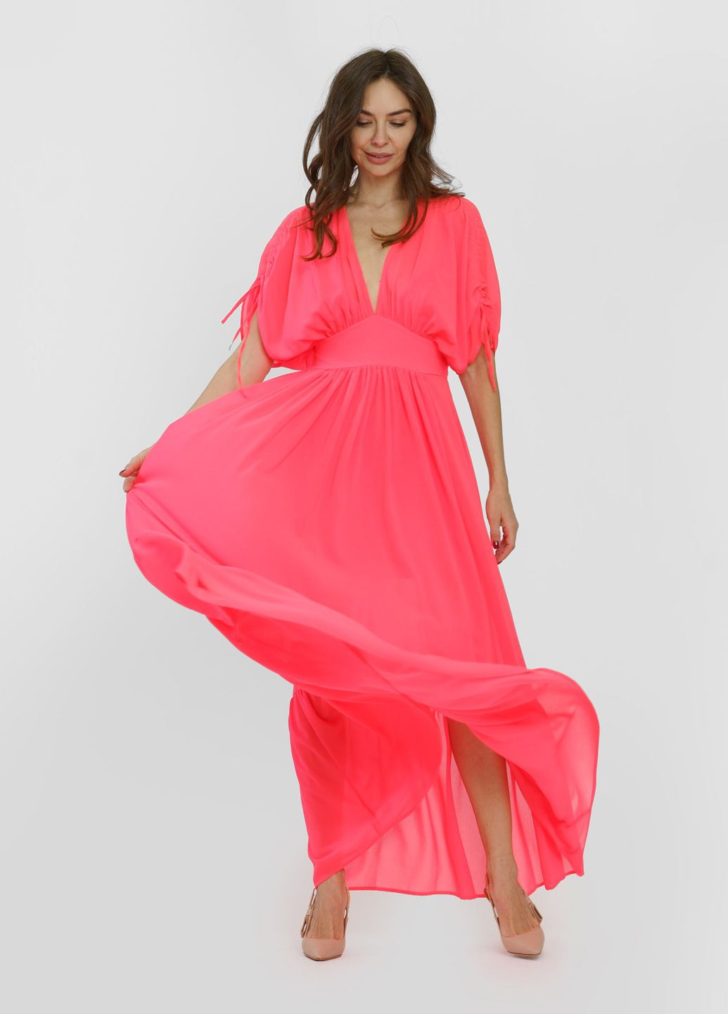 Розовое кэжуал платье Aniye By