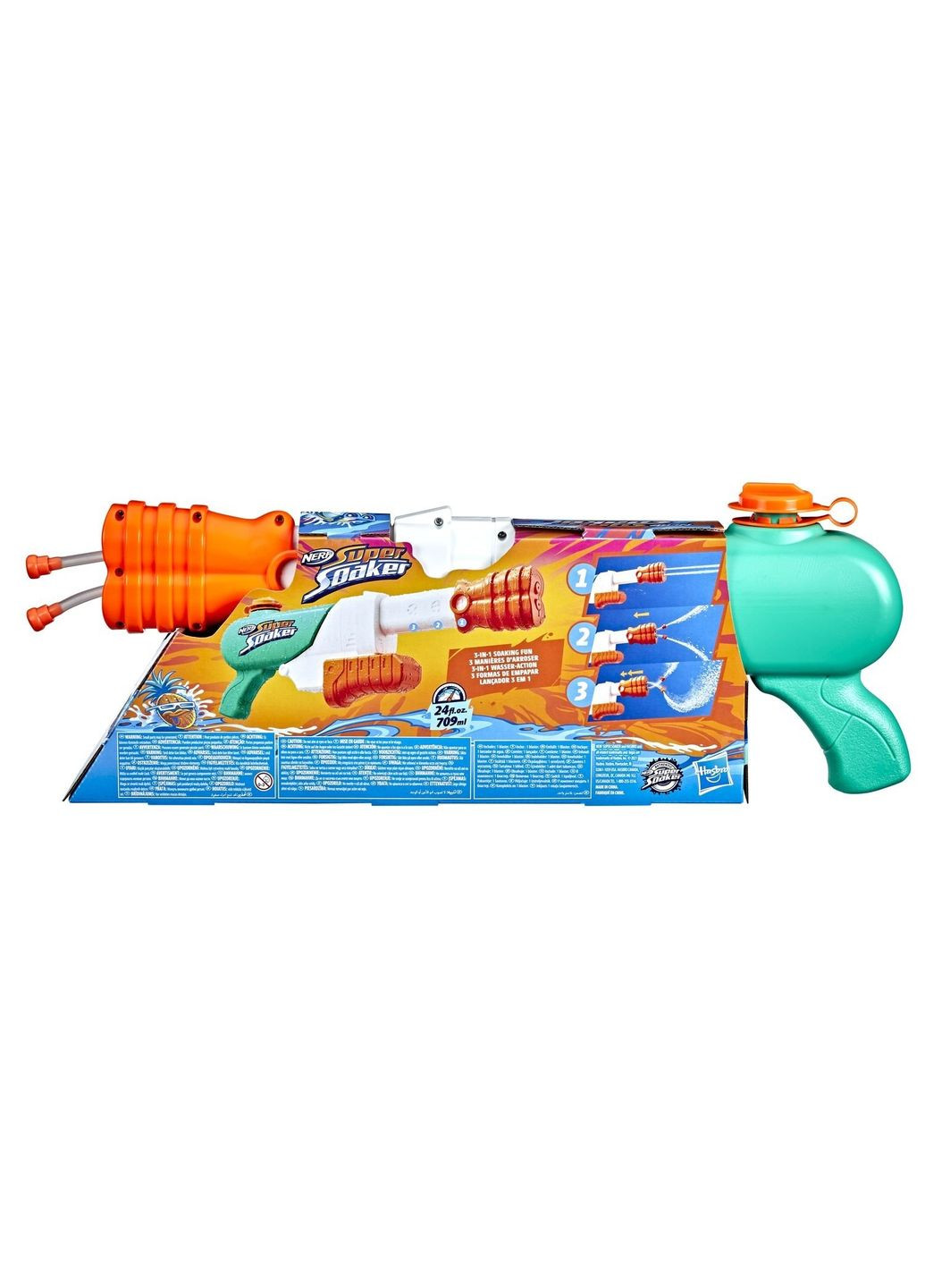 Водный бластер Hasbro Super Soaker Hydro Frenzy () Nerf F3891 (328396372)