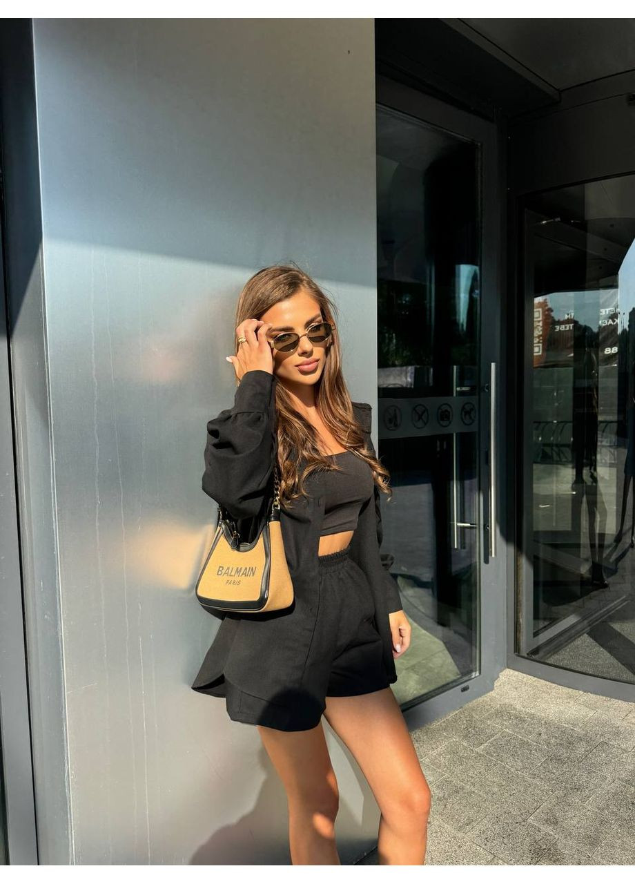 Жіночий костюм трійка з льону Avanti (350313791)