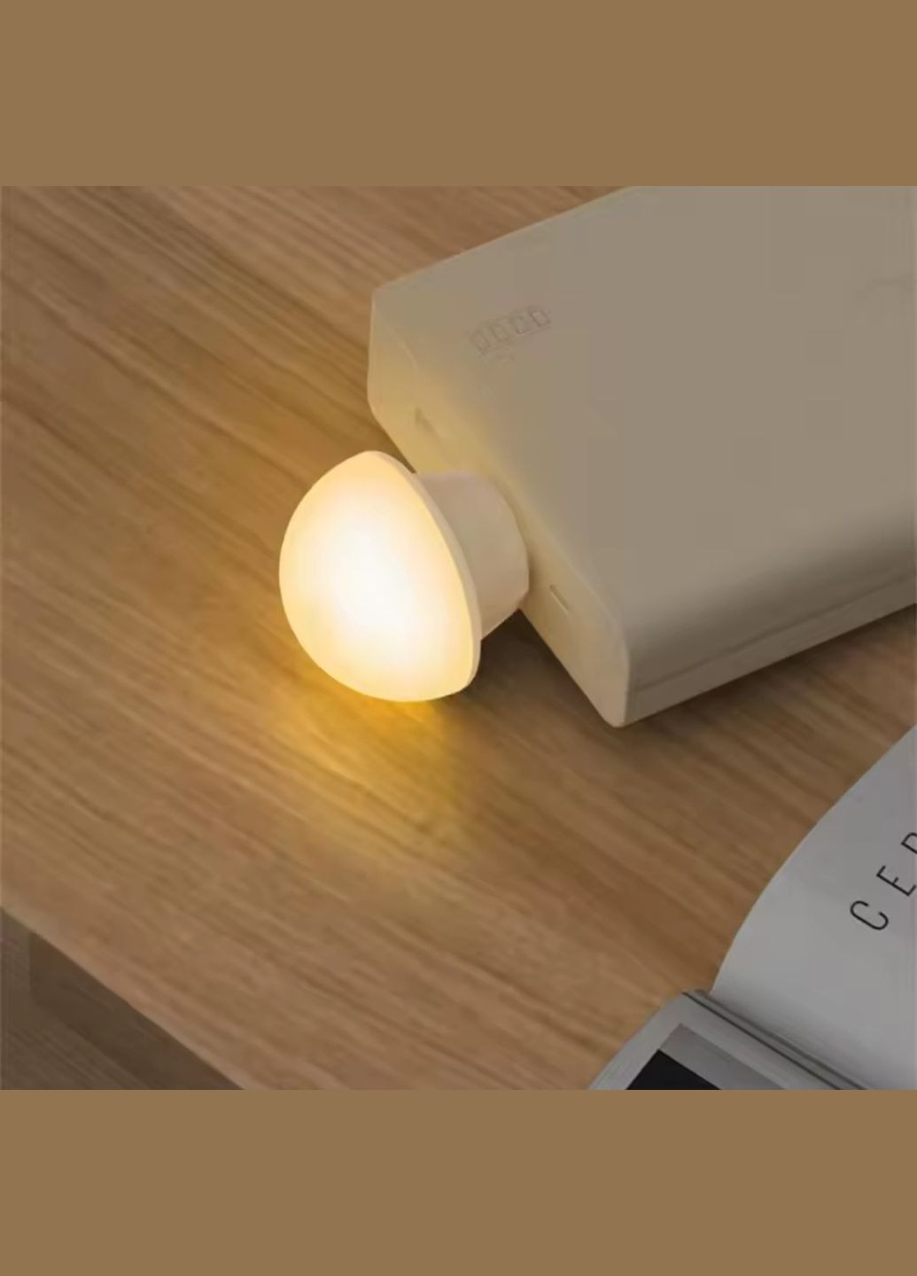 Ночник USB "Грибочок" с теплым светом для спальни и детской No Brand (346440180)