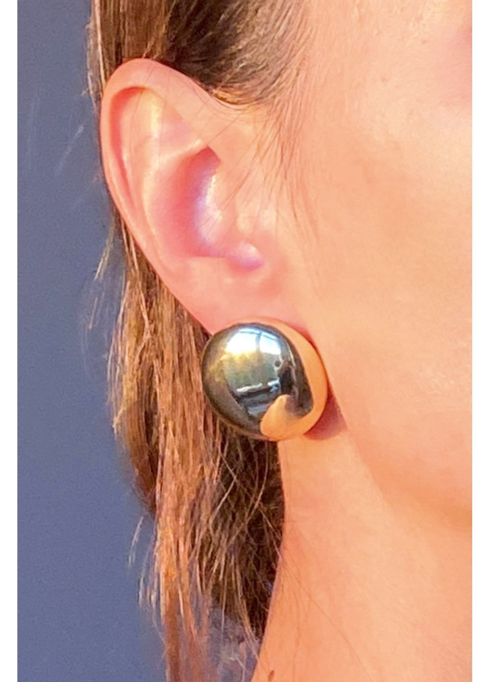 Сережки масивні круглі CHICLY (367831324)