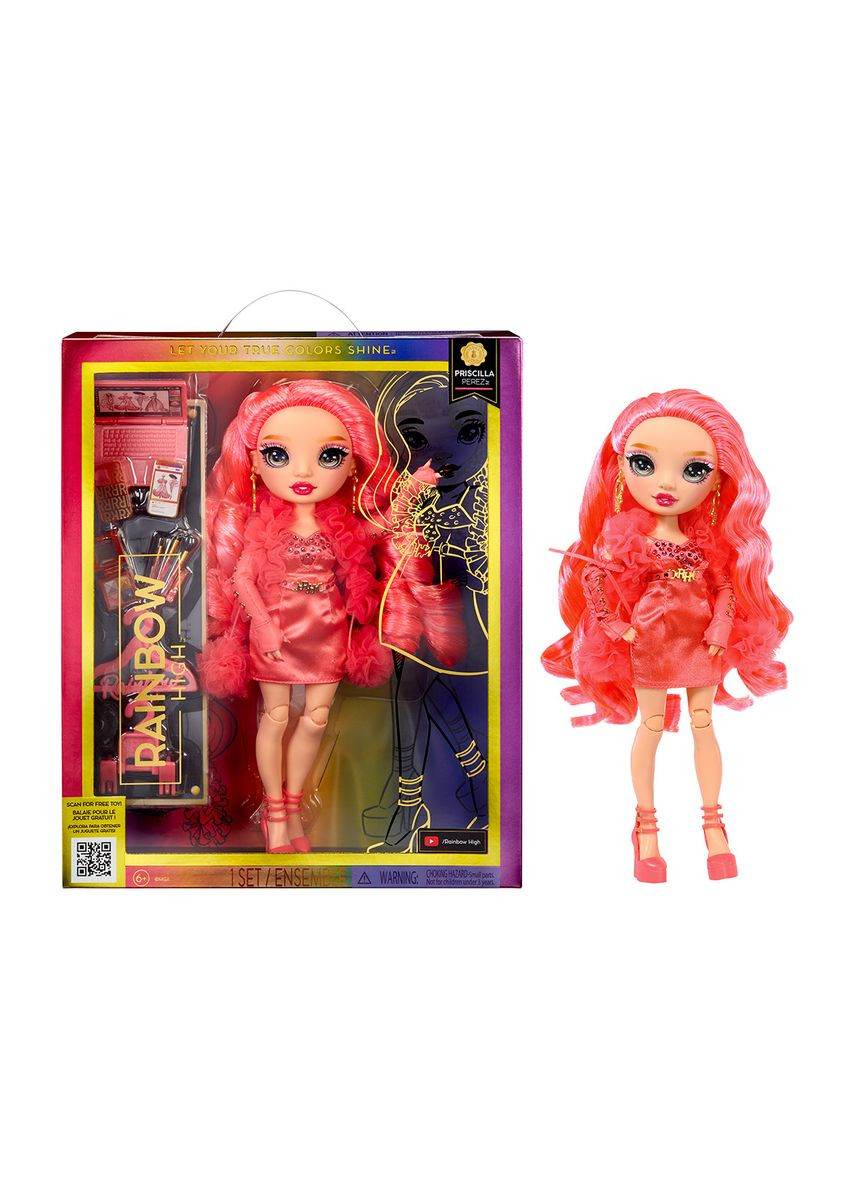 Лялька S23 Priscilla Pink Присцилла Перез (583110) Rainbow High (342123378)