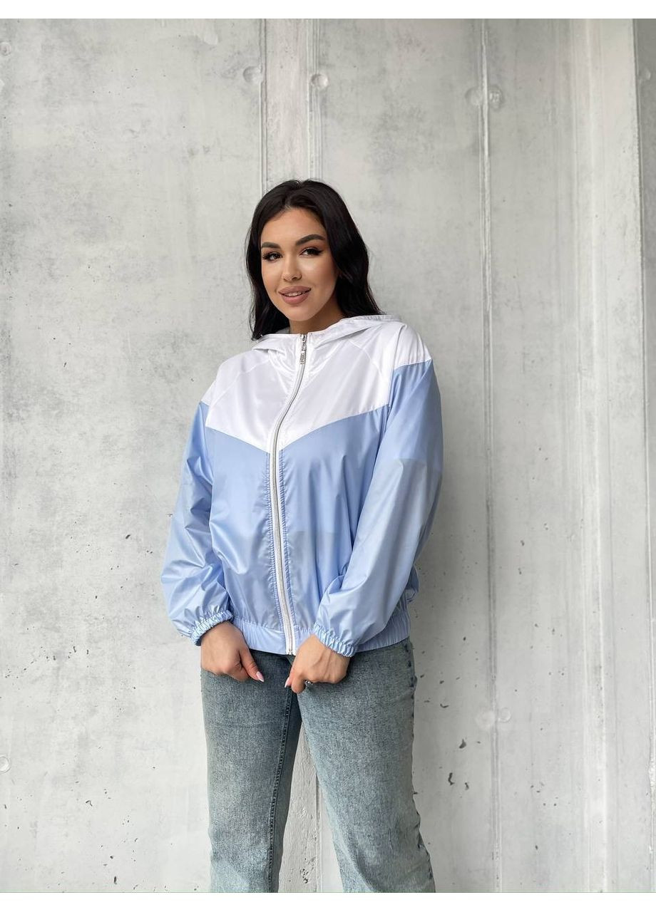 Ветровка из плащевки "Лаке" Ознакомьтесь с размерной сеткой перед выбором размера! DK/DL Мода без кордонів (361010256}