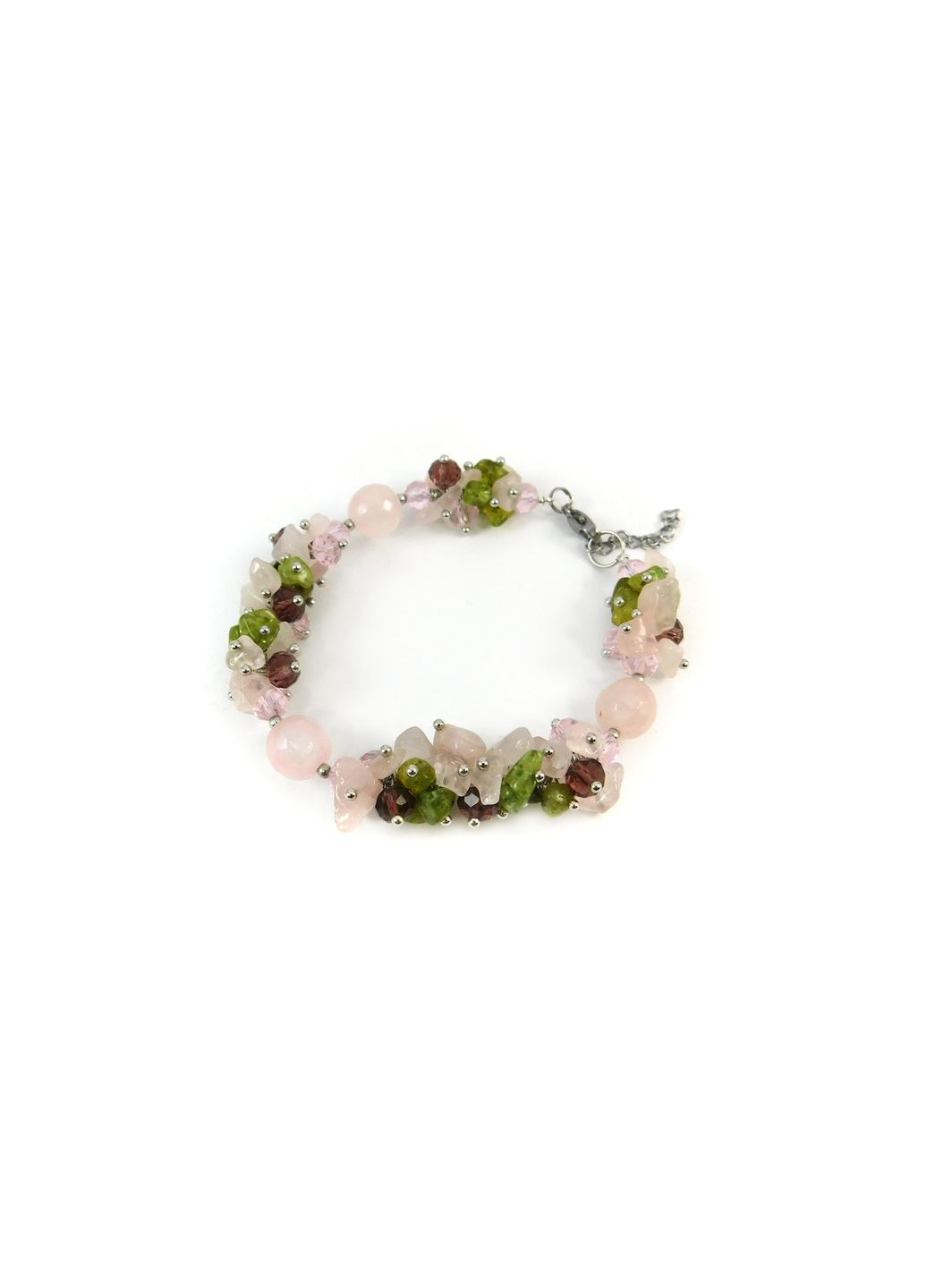 Браслет "Ніжна орхідея" кварц 20 Fursa fashion (322314725)