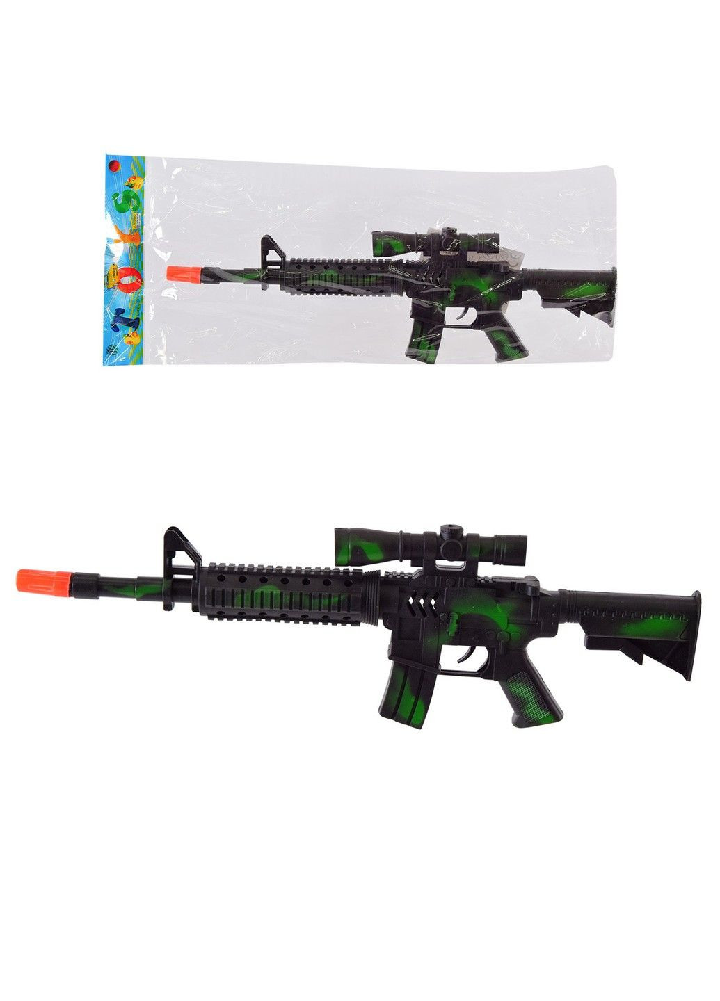 Автомат-тріскачка 41,5*14,4 см 999-9 No Brand (334342486)