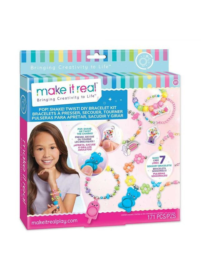 Набір для створення шарм-браслетів «Натисні! Крути! Перевертай!» Make it Real (314481946)