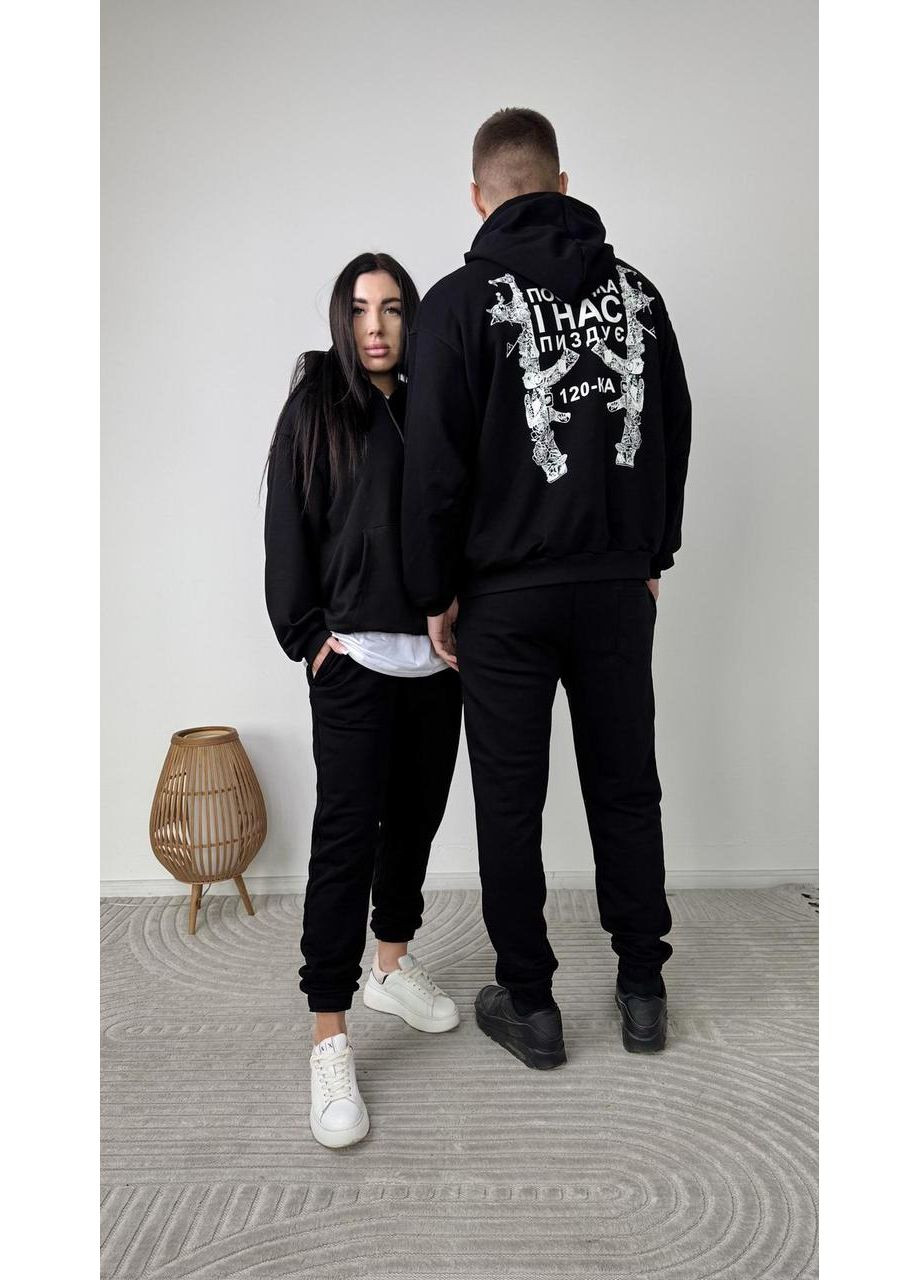 Худі мілітарі посадка без флісу, унісекс, колір чорний, розміри XXL No Brand (370217990)