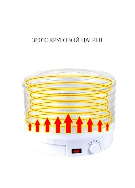 Сушарка для овочів та фруктів ROYALS Digital (331331637)