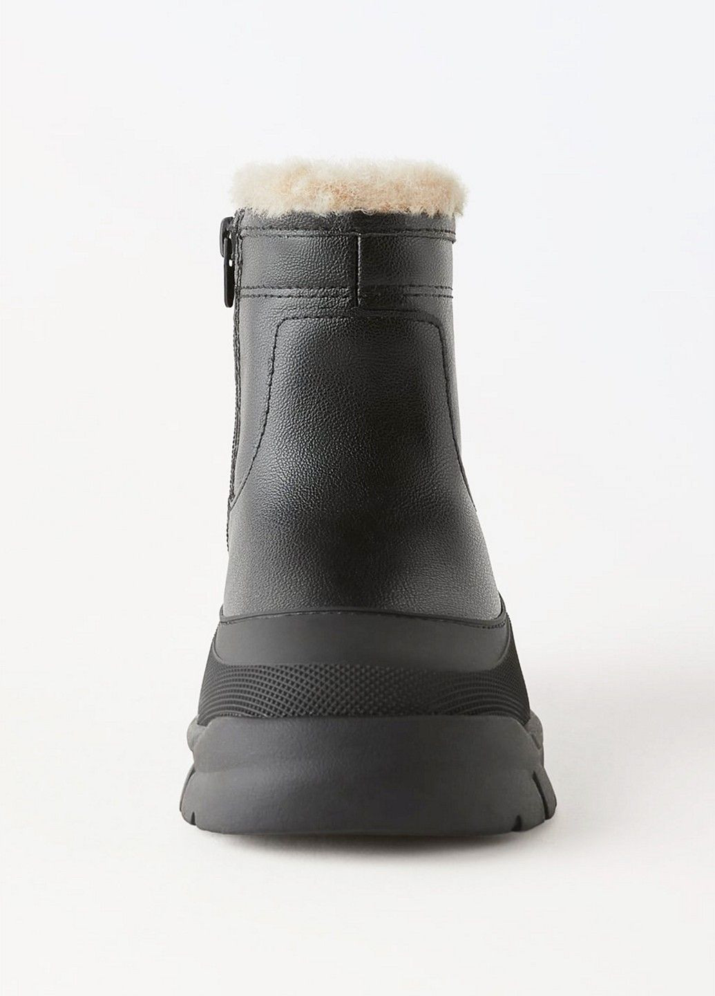 Черные кэжуал зимние ботинки Zara