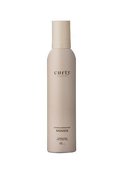 Сильный структурирующий мусс волос Curly Xclusive Strong Definition Mousse 250ml (1246776-192042) idHair (368641699)