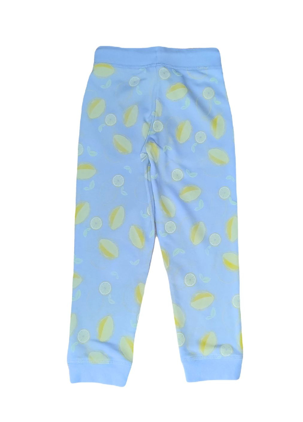 Спортивні штани джоггери двунитка для дівчинки 437240 блакитний Lupilu (278320397)