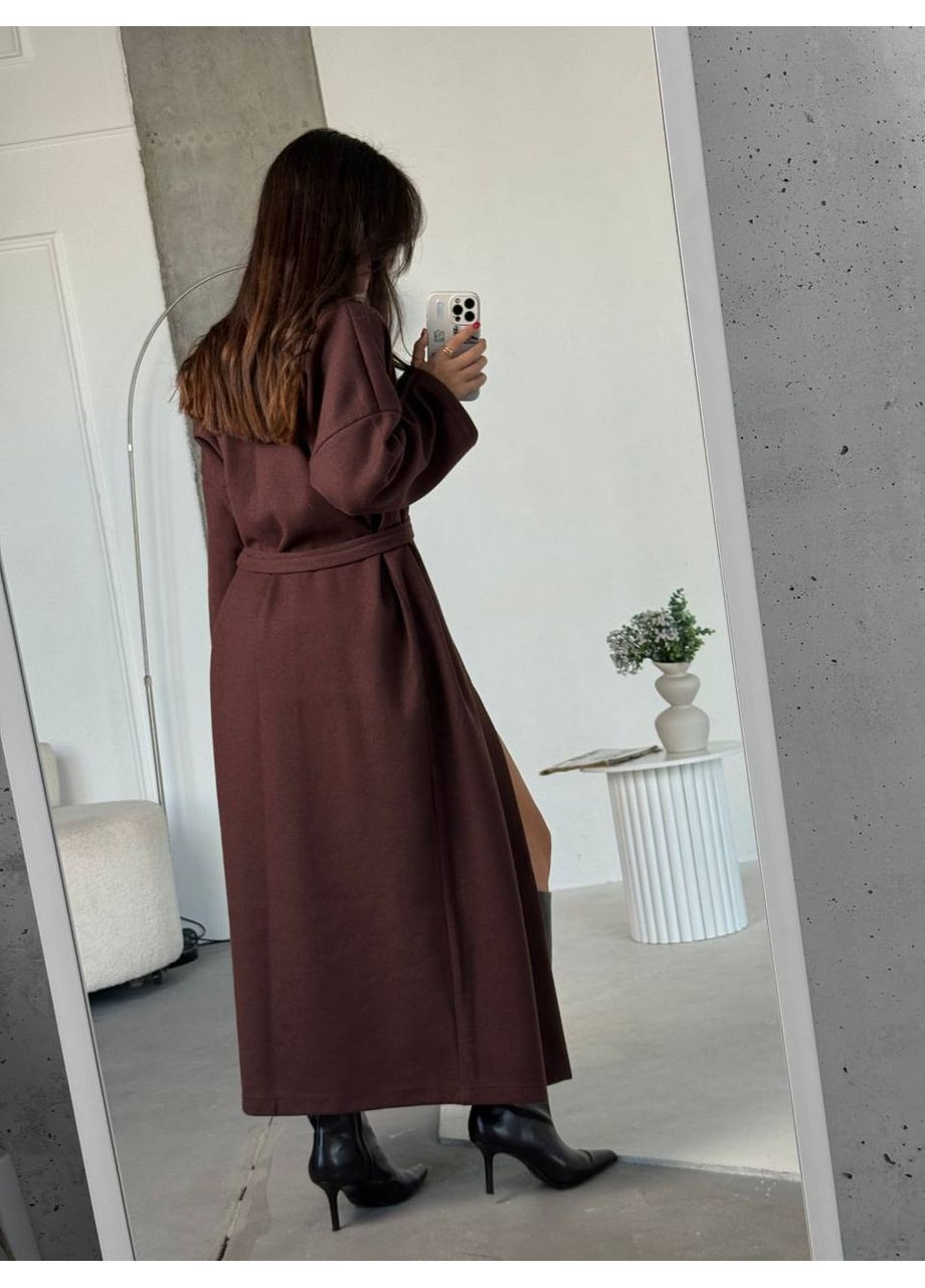 Коричневый демисезонный кардиган Гермес