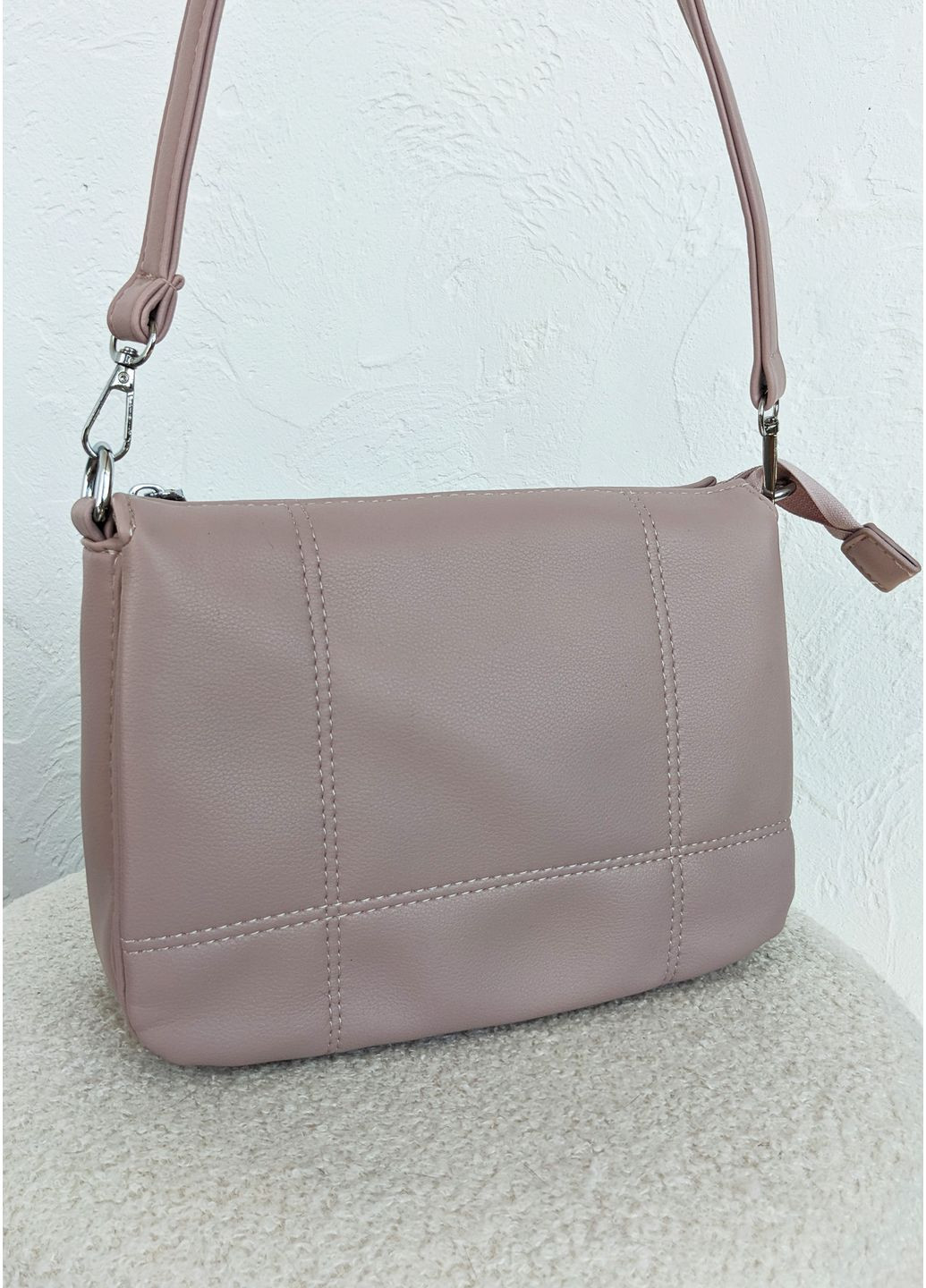 Элегантная розовая сумка из экокожи INNOE Сумка (360655164)