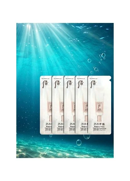 The history of Whoo Роскошный солнцезащитный тонирующий крем для лица SPF 50+ / PA++++ с персиковым подтоном и эффектом tone up — Крем, Южная Корея (400920301)