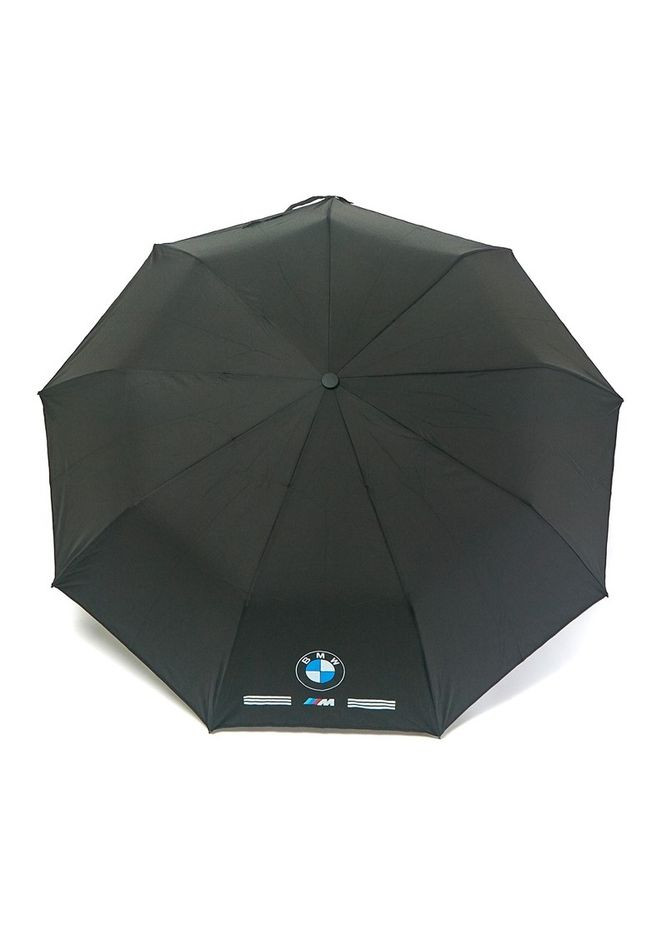 Чорна парасолька чоловіча 02j автомат на 9 спиць з логотипом bmw чорний середня система антивітер (301647604)