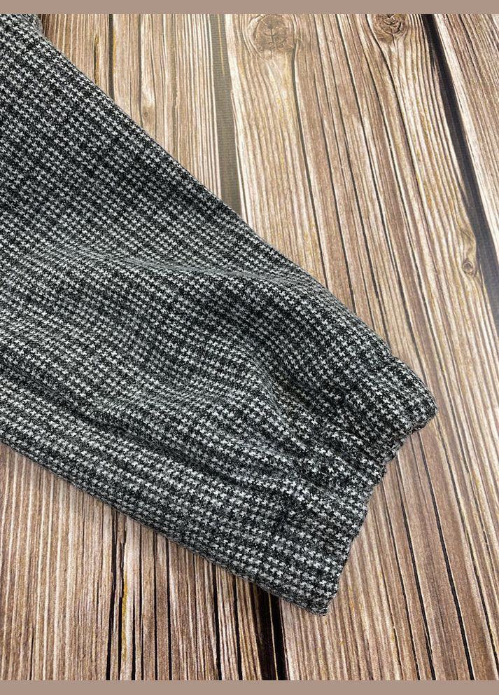 Серые демисезонные брюки No Brand