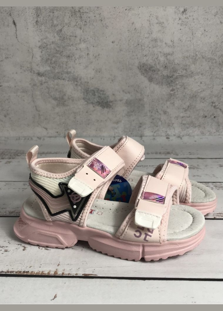 Сандалі босоніжки дитячі для дівчаток Рожевий (039) СВТ.Т (331771020)