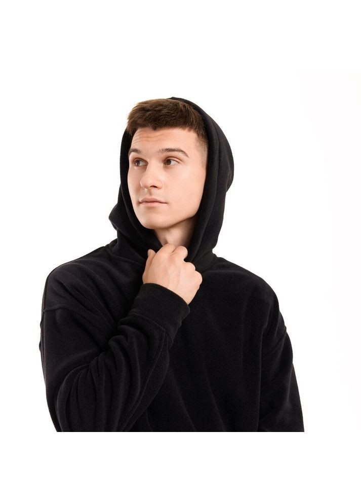 Мужской зимний спортивный костюм флисовый черный Freedom (368668369)