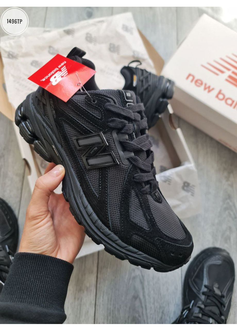Чорні Осінні кросівки чоловічі new balance 1906rblack замш нью беланс 1906r No Brand
