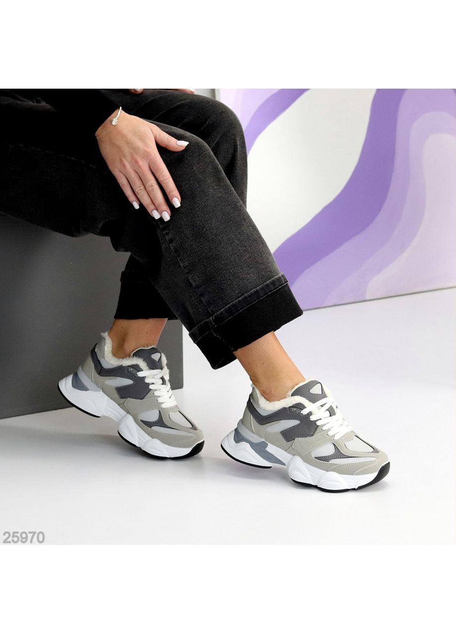 Зимові кросівки Helen сірі зими (369900749)