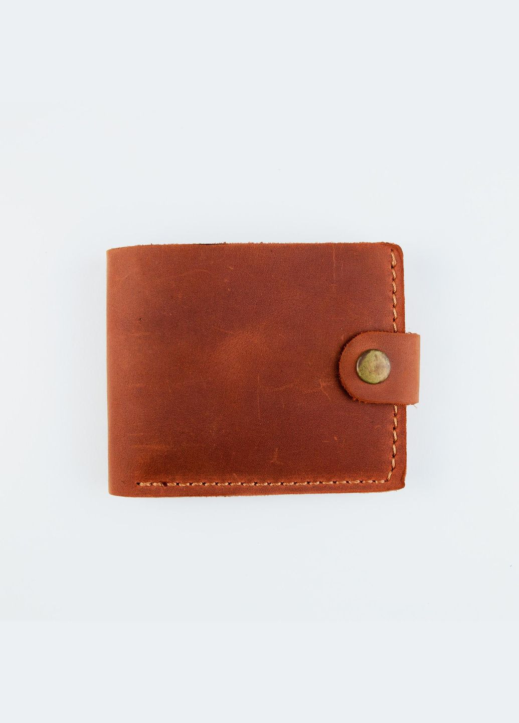 Классический кошелек из натуральной кожи Crazy Horse SH117 (Светло-коричневый) SKILL (323204058)