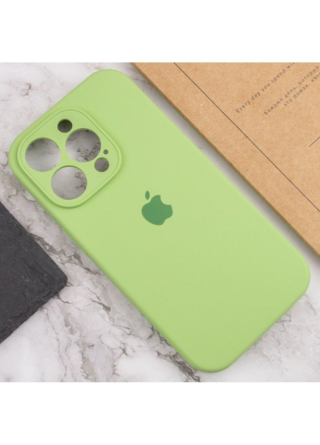 Чохол Silicone Case Full Camera Protective (AA) для Apple iPhone 14 Pro (6.1") Epik (292005010)