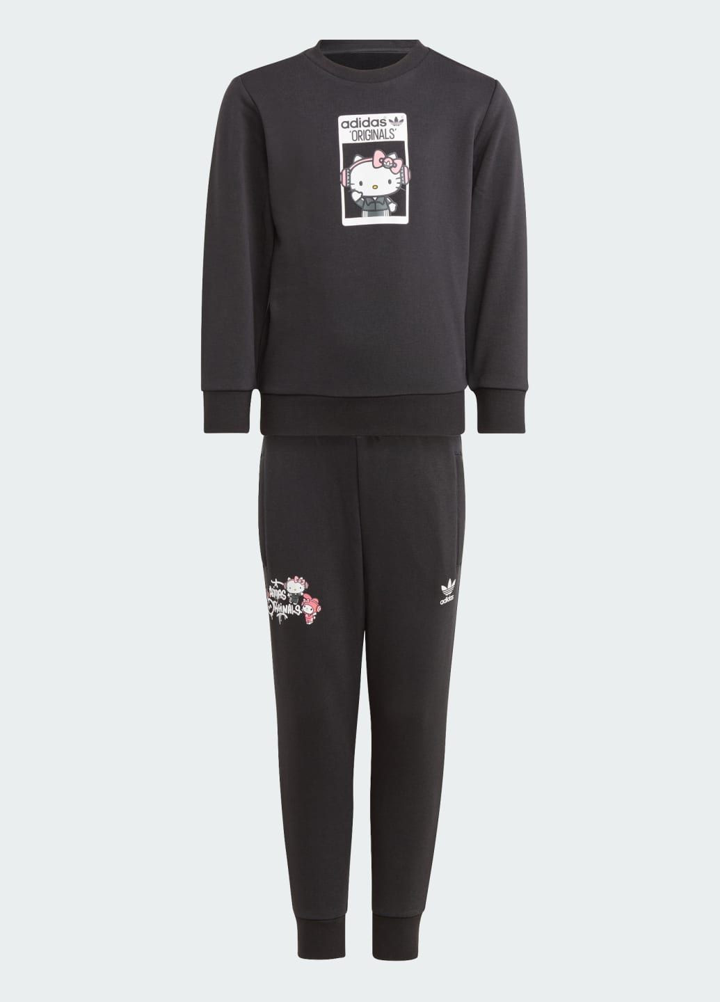 Комплект: свитшот и брюки Originals x Hello Kitty adidas (282614869)