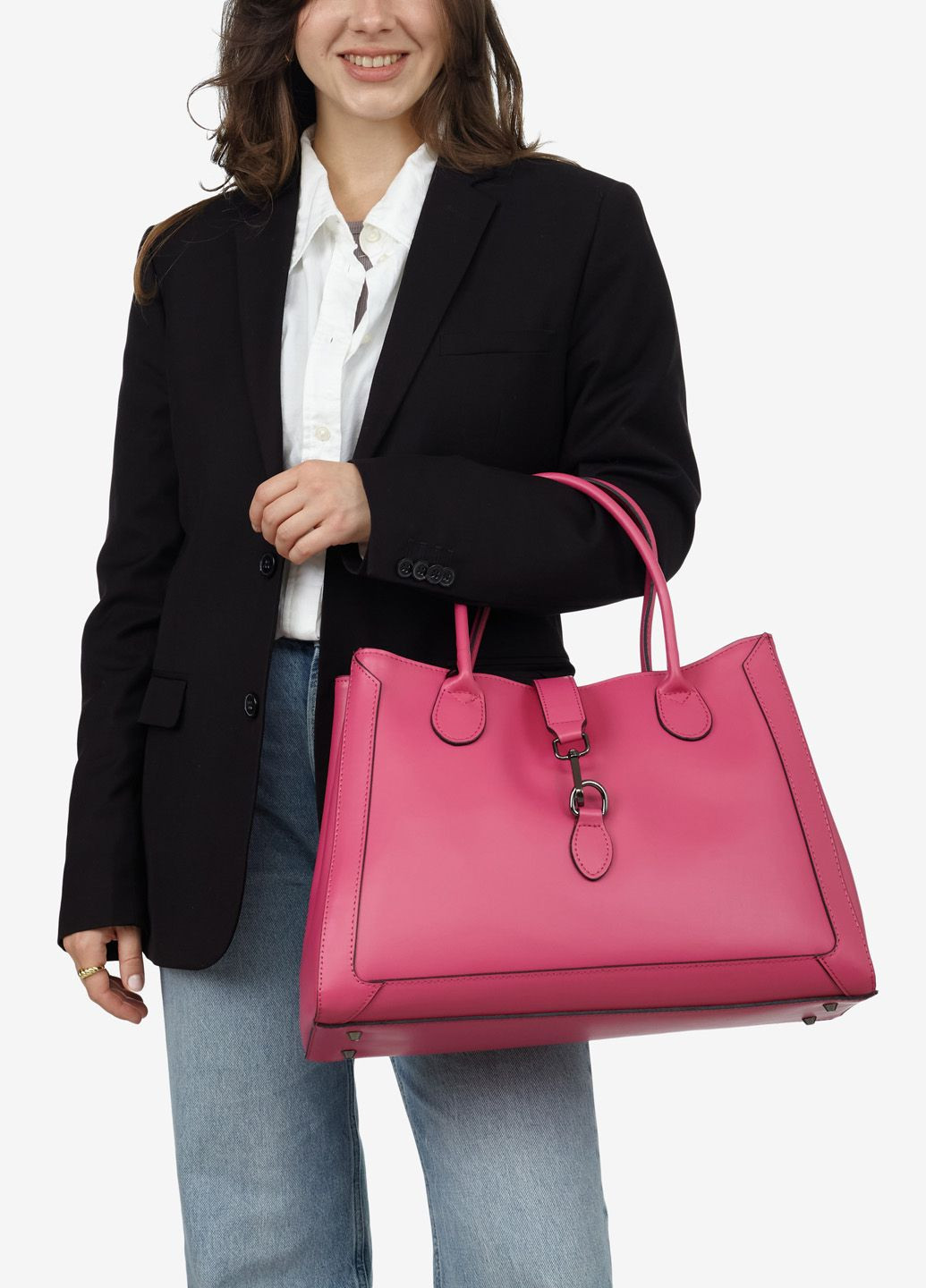 Сумка жіноча шкіряна шоппер велика Shopper Regina Notte (293977398)