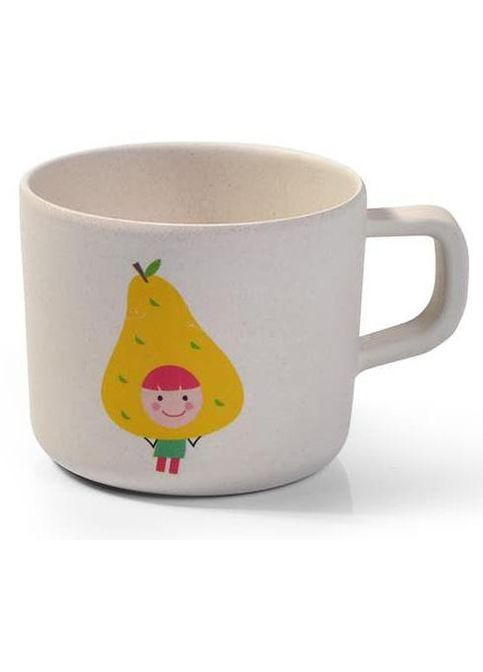 Кружка детская 225мл из бамбукового волокна небьющаяся посуда для детей безопасная кружка для напитков Fissman (368990173)