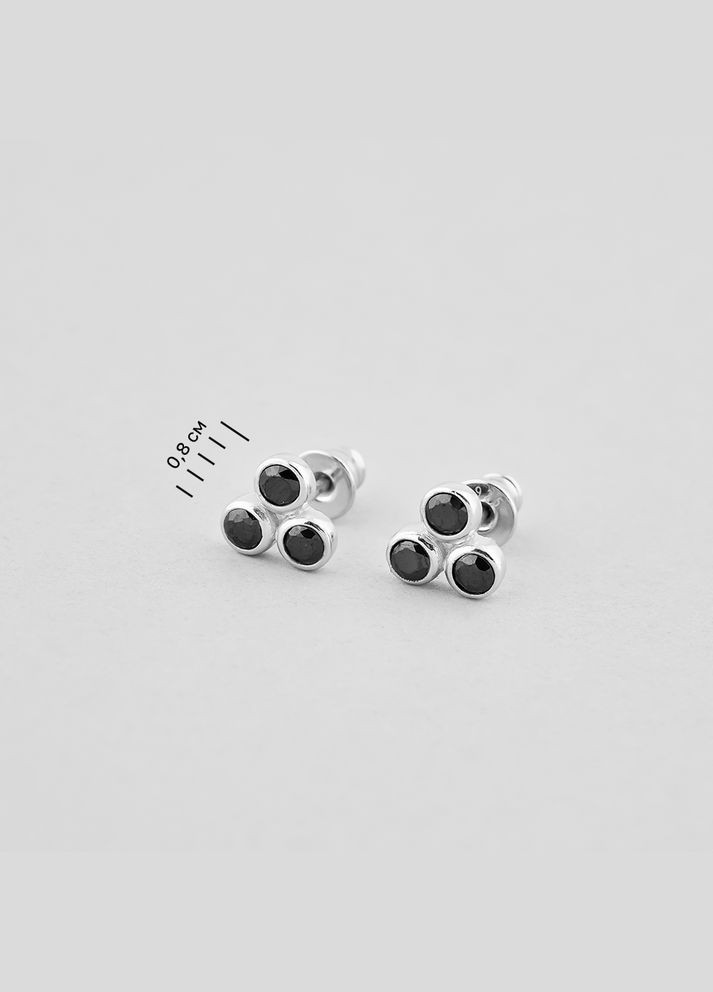 Серьги Ночная глубина Minimal (302448322)