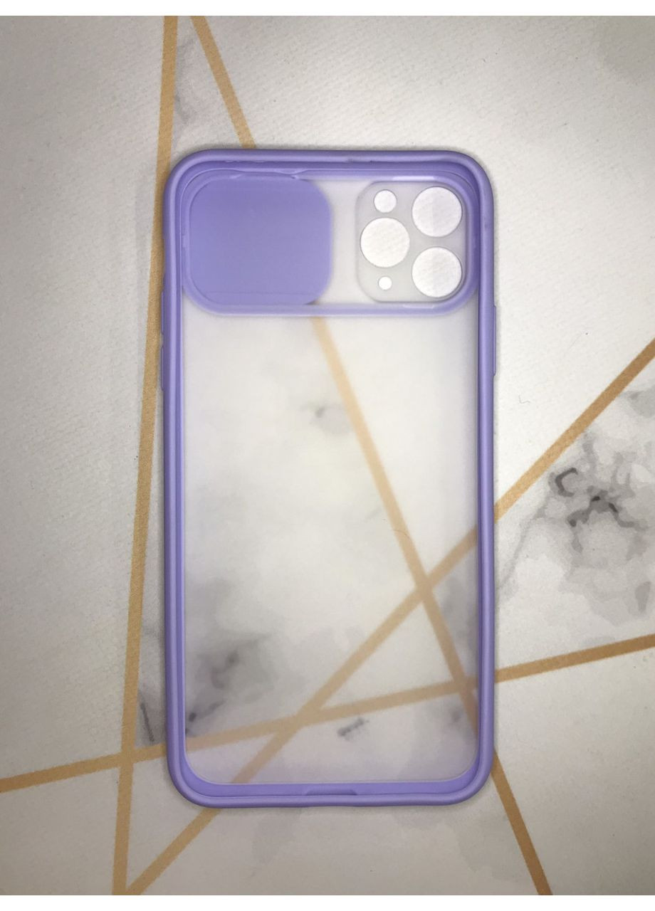 Чехол со слайд-камерой для iPhone 11 Pro Max (6,5) Фиолетовый Epik (359489925)
