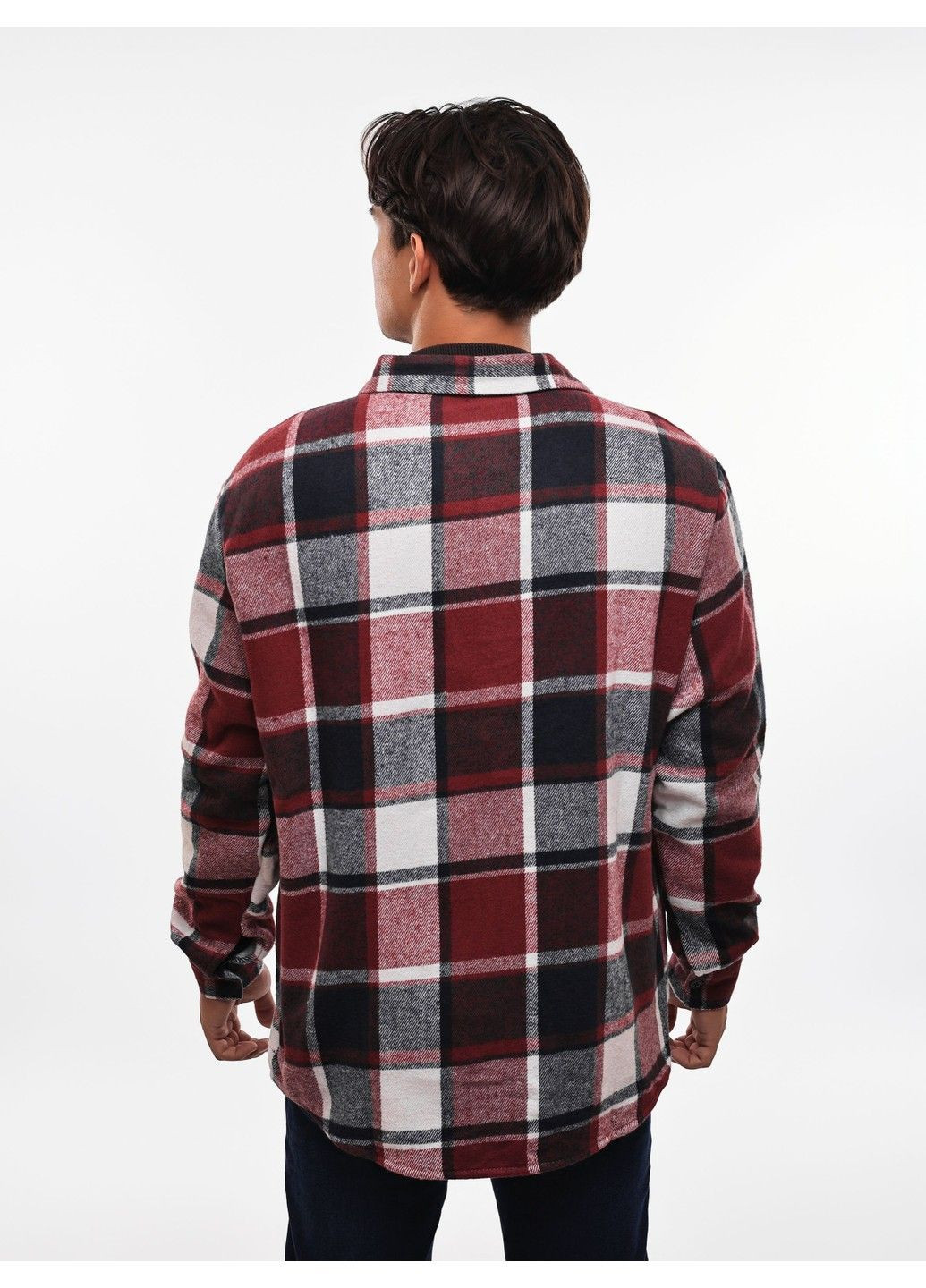 Бордовая рубашка BNH