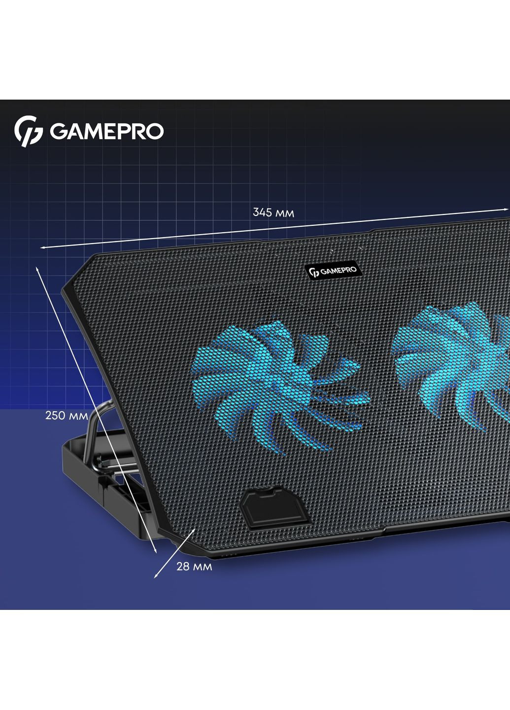 Охлаждающая подставка для ноутбука CP350 GAMEPRO (351855690)