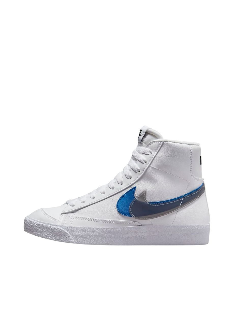 Білі кросівки blazer mid nn gs fd0690-100 Nike